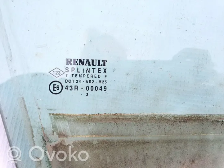 Renault Scenic I Etuoven ikkunalasi, neliovinen malli 