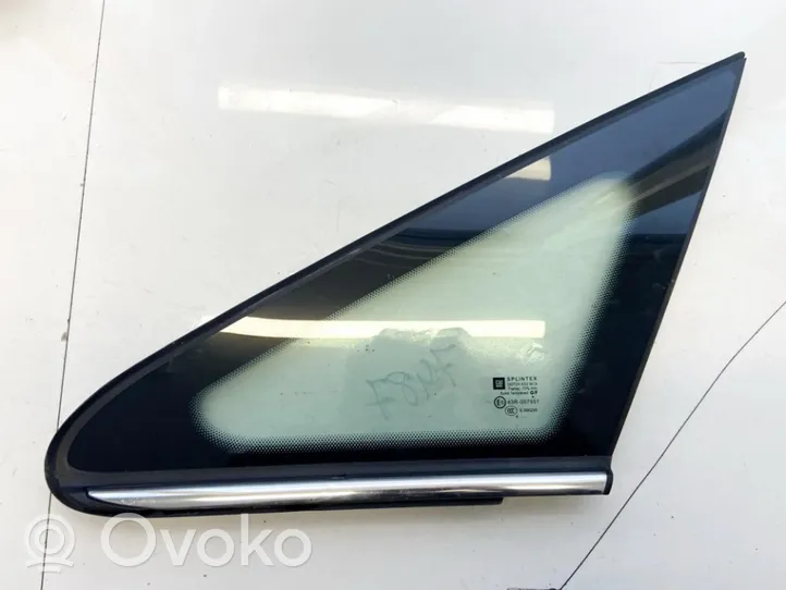 Opel Zafira B Front door vent window glass four-door 43r007951