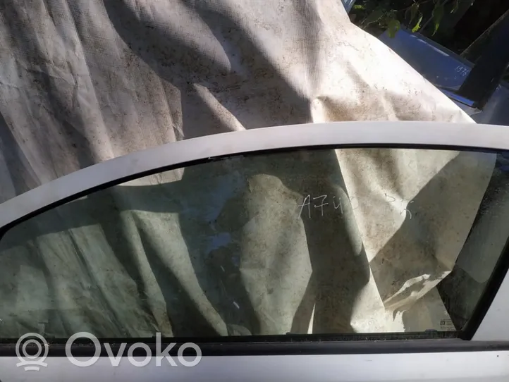 Opel Corsa D Front door window glass four-door 