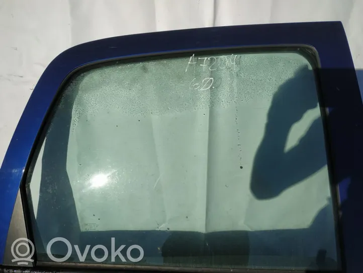 Opel Meriva A Rear door window glass 