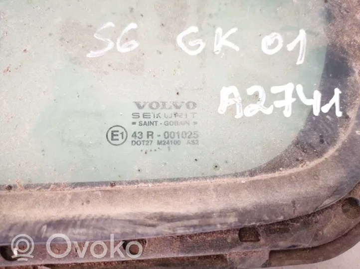 Volvo S60 Szyba karoseryjna drzwi tylnych 