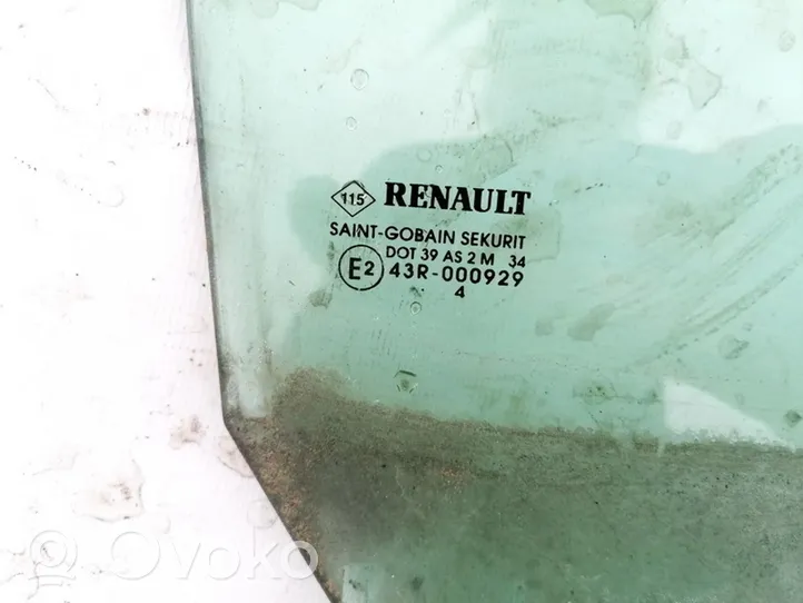 Renault Espace -  Grand espace IV priekšējo durvju stikls (četrdurvju mašīnai) 