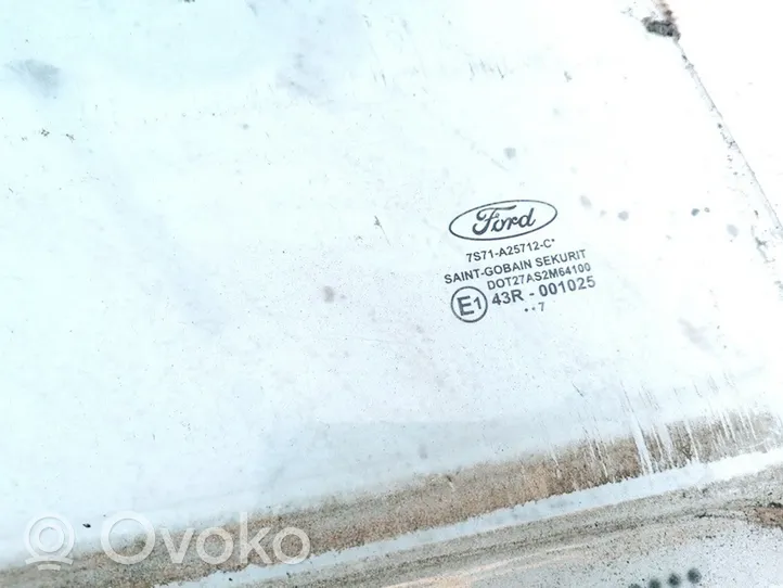 Ford Mondeo MK IV Szyba drzwi tylnych 7S71A25712C