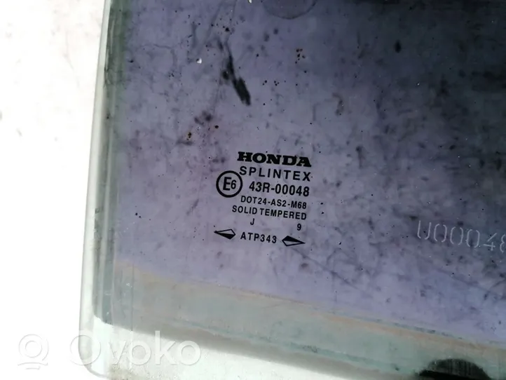 Honda Accord Vitre de fenêtre porte arrière 