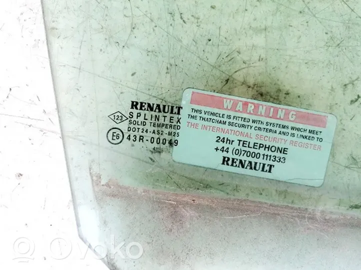 Renault Scenic II -  Grand scenic II Szyba drzwi przednich 