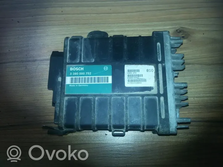 Citroen ZX Calculateur moteur ECU 0280000752