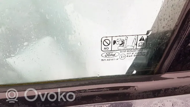 Ford Mondeo MK IV Szyba drzwi przednich 