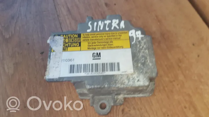 Opel Sintra Sterownik / Moduł Airbag 16210361