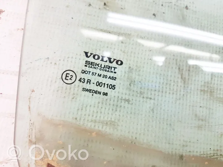 Volvo S70  V70  V70 XC Pagrindinis galinių durų stiklas 