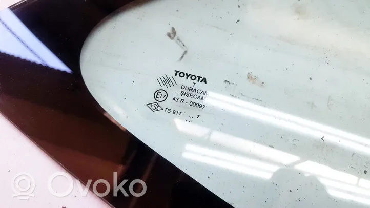 Toyota Auris 150 Szyba karoseryjna tylna 