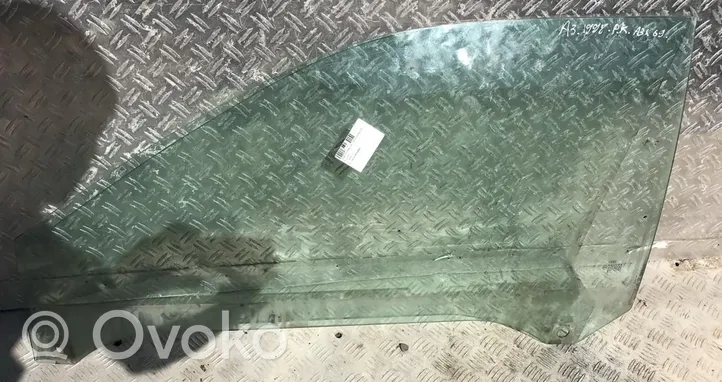 Audi A3 S3 8L Front door window glass four-door 