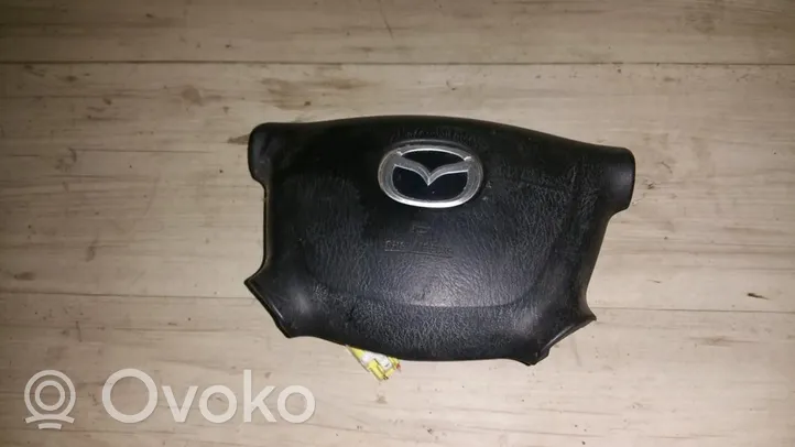 Mazda 323 F Poduszka powietrzna Airbag kierownicy b25f57k00