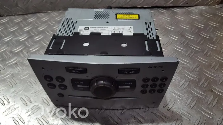 Opel Astra H Radio/CD/DVD/GPS-pääyksikkö 13254193