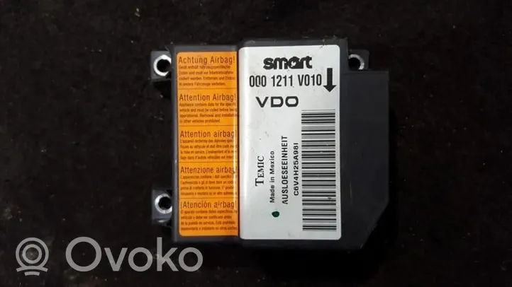 Smart ForTwo I Sterownik / Moduł Airbag 0001211v010