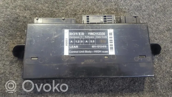 Rover 75 Muut ohjainlaitteet/moduulit YWC112330