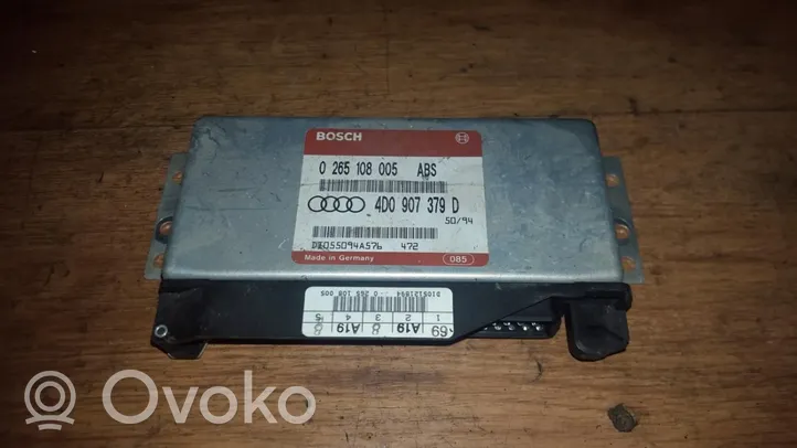 Audi A4 S4 B5 8D Centralina/modulo ABS 4D0907379D