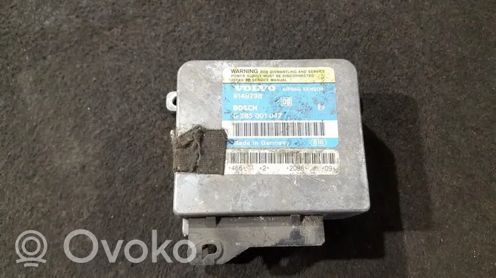 Volvo 850 Module de contrôle airbag 9148798