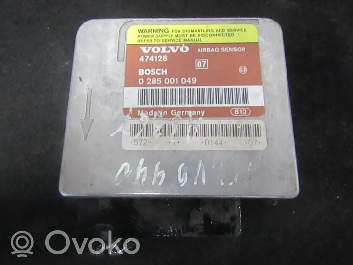 Volvo 440 Airbag control unit/module 0285001049