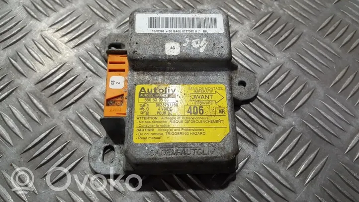 Peugeot 406 Airbag control unit/module 550539500