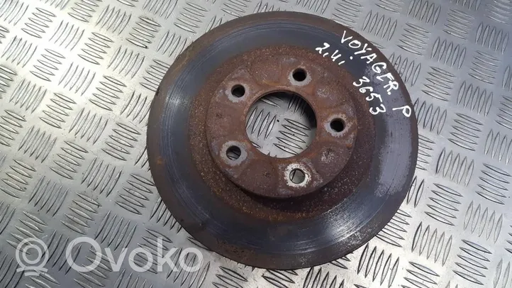 Chrysler Voyager Front brake disc 