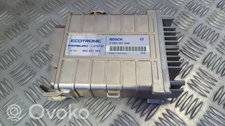 Volkswagen Jetta II Engine control unit/module 893907383