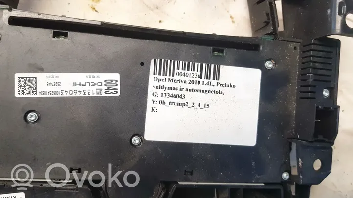 Opel Meriva B Panel / Radioodtwarzacz CD/DVD/GPS 13346043