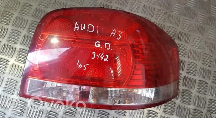 Audi A3 S3 8P Rear/tail lights 8P0945258