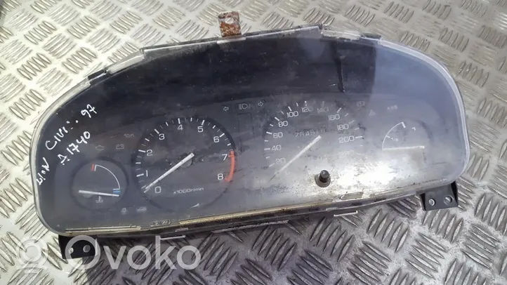 Honda Civic Speedometer (instrument cluster) hr0200001