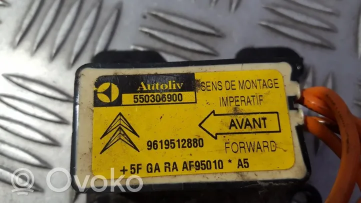 Citroen Xantia Centralina/modulo airbag 9619512880