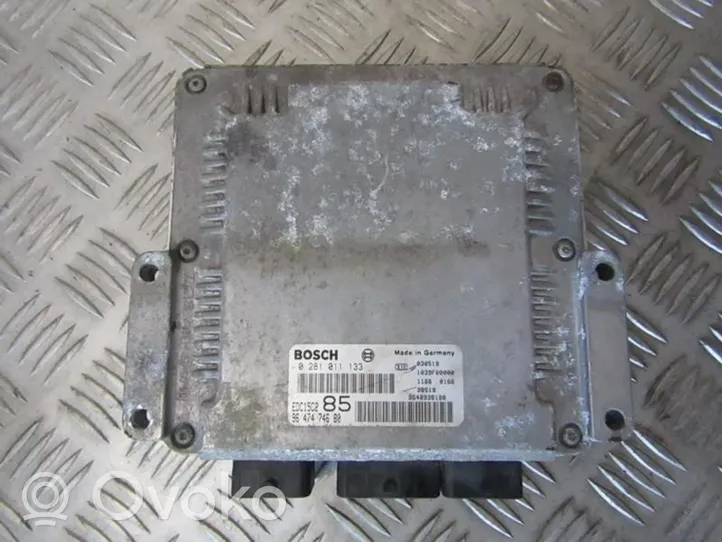 Peugeot 807 Sterownik / Moduł ECU 0281011133