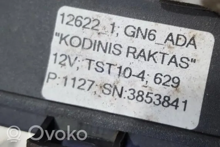 Mazda 6 Hälytyksen ohjainlaite/moduuli 3853841