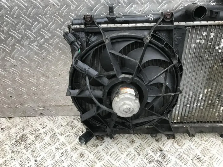 Hyundai Accent Radiator cooling fan shroud 