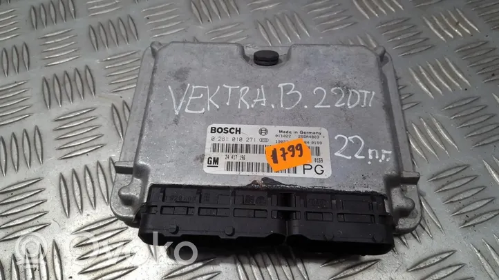 Opel Vectra B Centralina/modulo del motore 0281001871