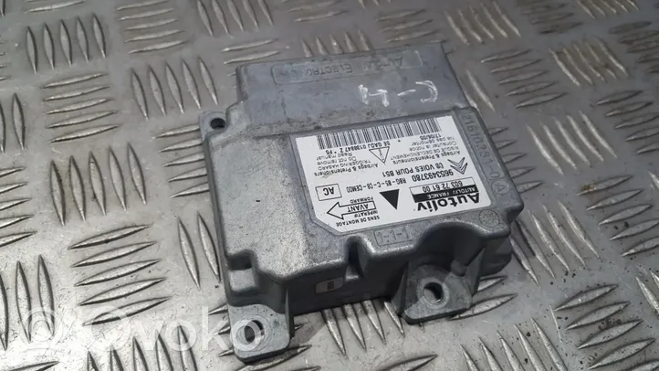 Citroen C4 Grand Picasso Airbag control unit/module 9653493780