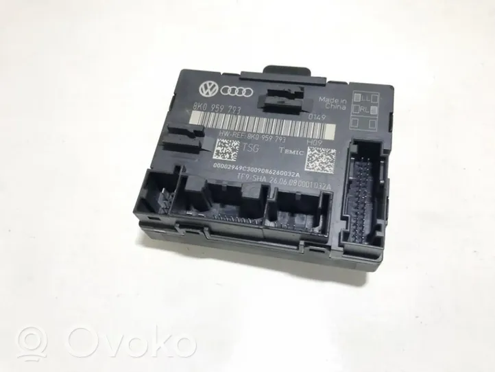 Audi A5 8T 8F Durų elektronikos valdymo blokas 8k0959793