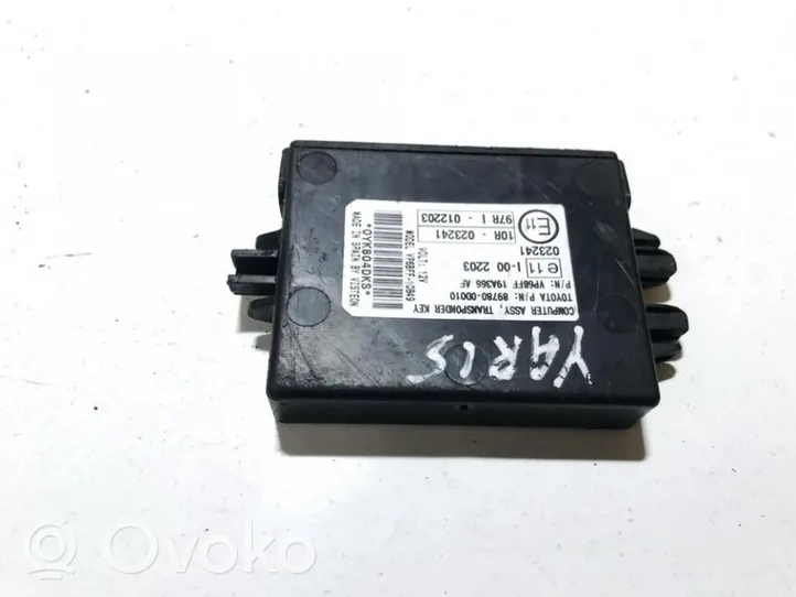 Toyota Yaris Citu veidu vadības bloki / moduļi 897800d010