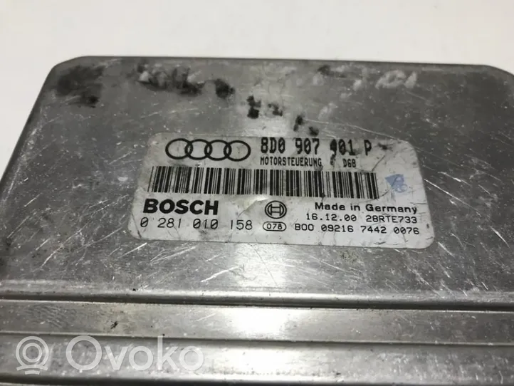 Volkswagen PASSAT B5 Sterownik / Moduł ECU 8d0907401p