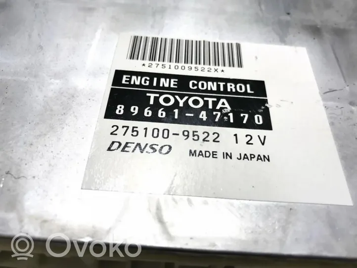 Toyota Prius (XW20) Moottorin ohjainlaite/moduuli 8966147170