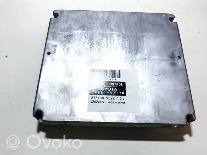 Toyota Prius (XW20) Engine control unit/module 8966147170