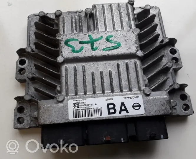 Nissan Qashqai Calculateur moteur ECU 23710jd59c