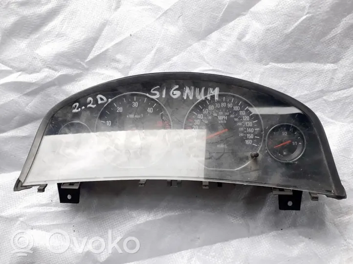 Opel Signum Spidometrs (instrumentu panelī) 13136734JB