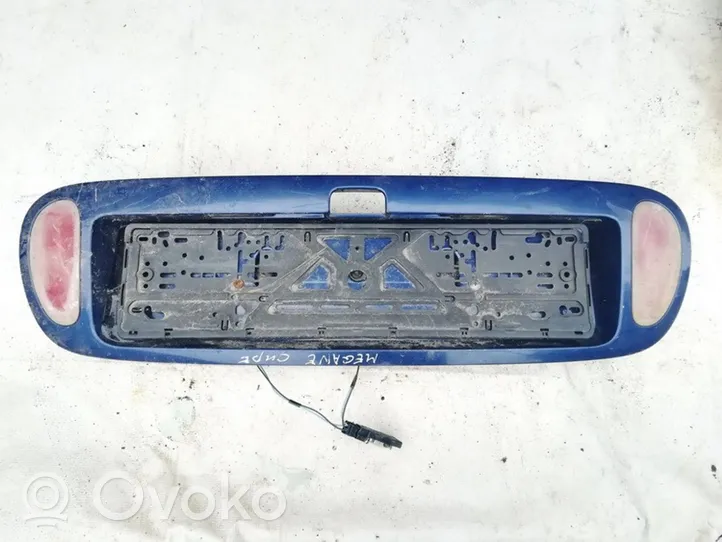 Renault Megane I Trunk door license plate light bar 