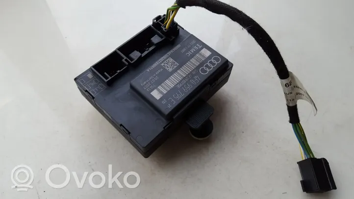 Audi A6 S6 C6 4F Durų elektronikos valdymo blokas 4F0959795E