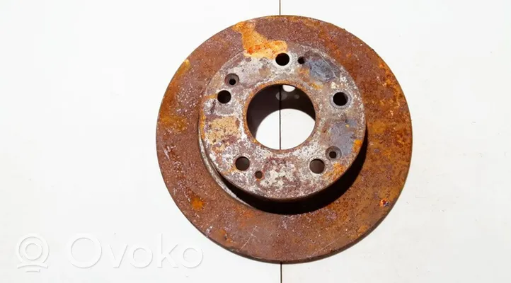 Honda Accord Rear brake disc neventiliuojamas