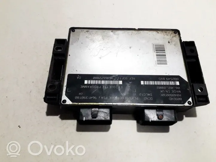 Peugeot 206 Sterownik / Moduł ECU 9641390180