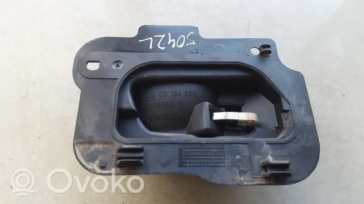 Opel Vectra B Galinė atidarymo rankenėlė vidinė 09134969