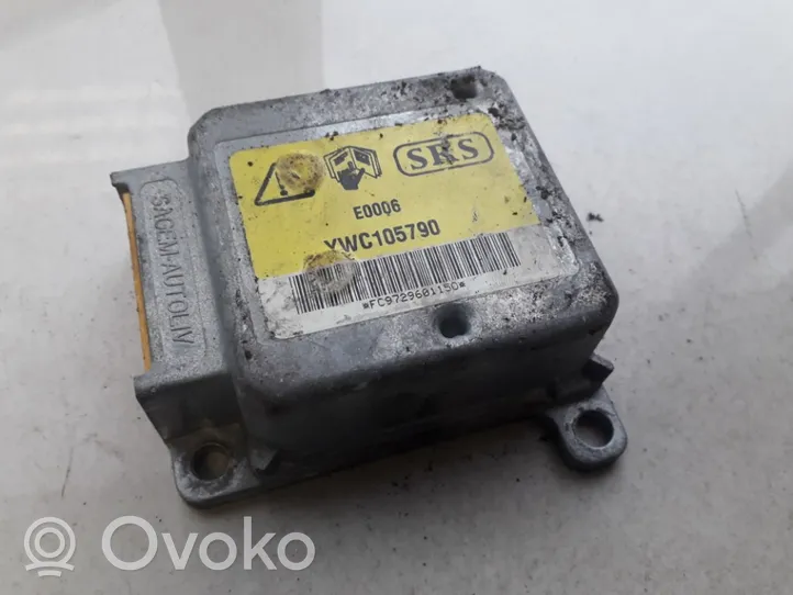 Land Rover Freelander Module de contrôle airbag YWC105790