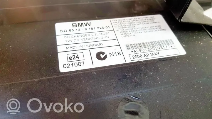 BMW 3 E90 E91 CD/DVD-vaihdin 65129181326