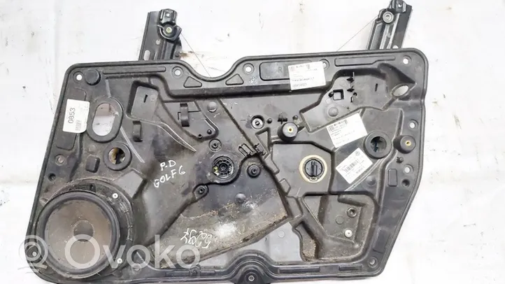 Volkswagen Golf VI Mécanisme de lève-vitre avec moteur 5K0959792