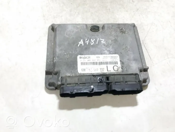 Opel Sintra Sterownik / Moduł ECU 0281001637